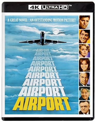 Airport (Burt Lancaster Dean Martin Jean Seberg) 4K Ultra HD Blu-ray Presale
