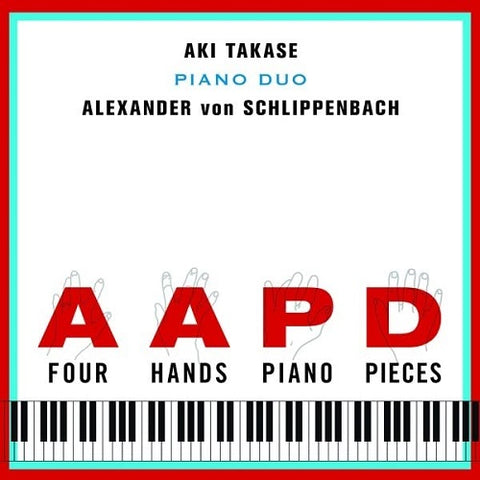 AKI TAKASE ALEXANDER VON SCHLIPPENBACH Four Hands Piano Pieces 4 New CD