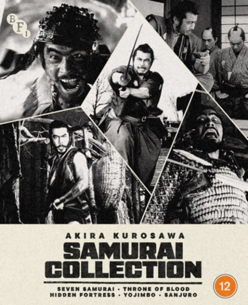 Akira Kurosawa Samurai Collection 5 Films Region B Blu-ray Box Set Presale