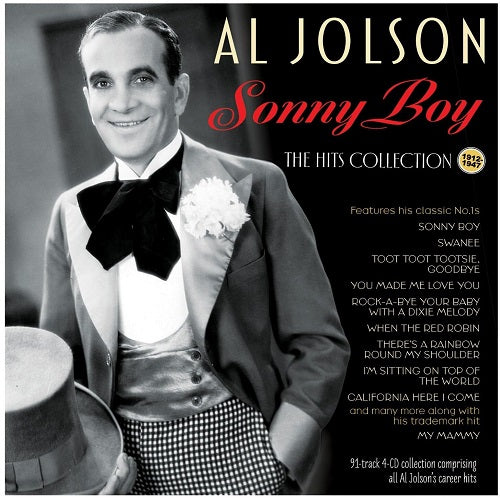 Al Jolson Sonny Boy The Hits Collection 1912 47 4 Disc New CD Presale