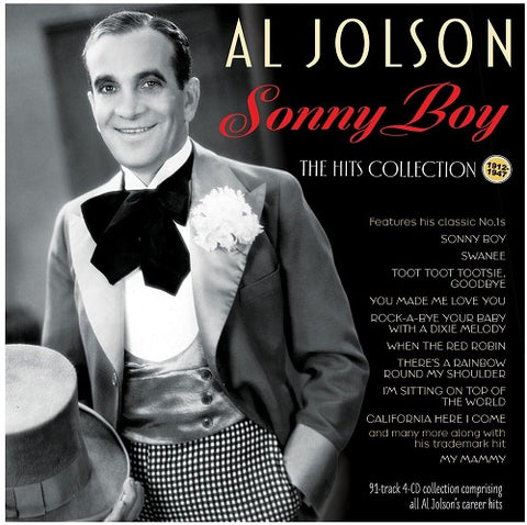 Al Jolson Sonny Boy The Hits Collection 1912 47 4 Disc New CD Presale
