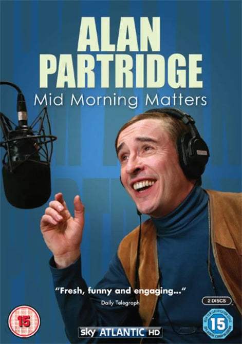 Alan Partridge Mid Morning Matters Series 1 2xDiscs (Steve Coogan) Region 4 DVD