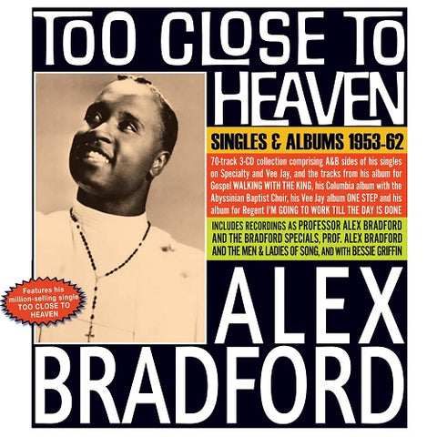 ALEX BRADFORD Too Close To Heaven Singles & Albums 1953-62 1953 62 New CD