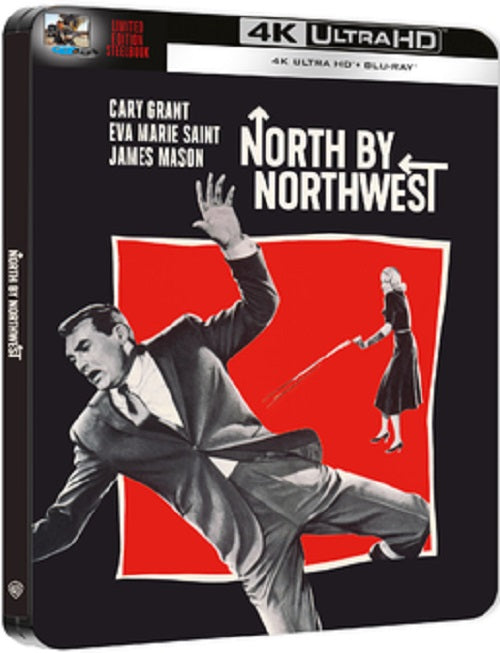 Alfred Hitchcock North By Northwest Limited Edition 4K Ultra HD Reg B Blu-ray