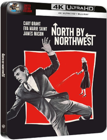 Alfred Hitchcock North By Northwest Limited Edition 4K Ultra HD Reg B Blu-ray