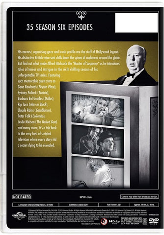 Alfred Hitchcock Presents Season 6 Series Six Sixth New DVD Box Set Presale