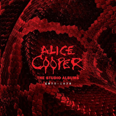 Alice Cooper The Studio Albums 1975 1978 5 Disc New CD Box Set Presale