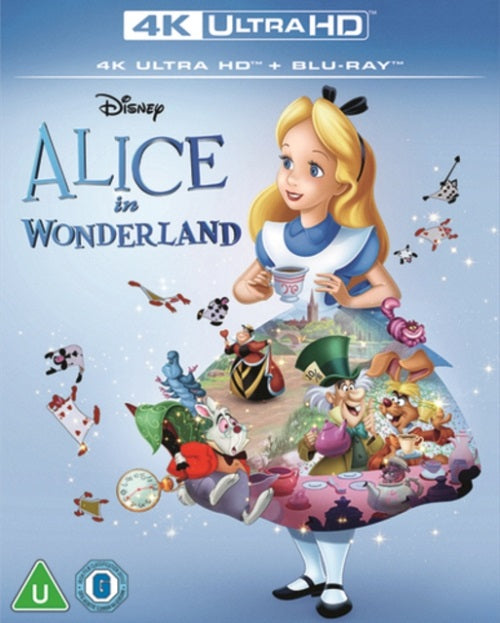 Alice in Wonderland Disney (Kathryn Beaumont) 4K Ultra HD Reg B Blu-ray Presale