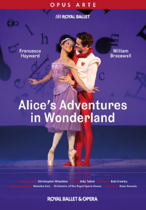 Alices Adventures in Wonderland The Royal Ballet (Koen Kessels) New DVD Presale