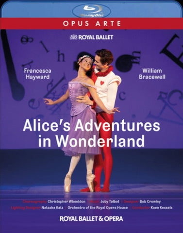 Alices Adventures in Wonderland The Royal Ballet New Region B Blu-ray Presale