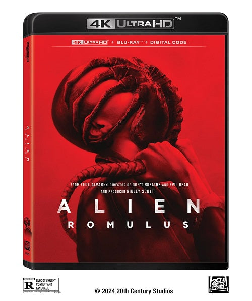 Alien Romulus (David Jonsson Isabela Merced) New 4K Ultra HD Blu-ray + Digital