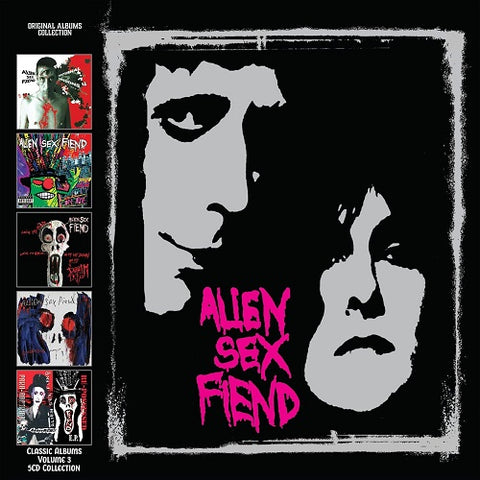 Alien Sex Fiend Classic Albums 5 Disc New CD Box Set