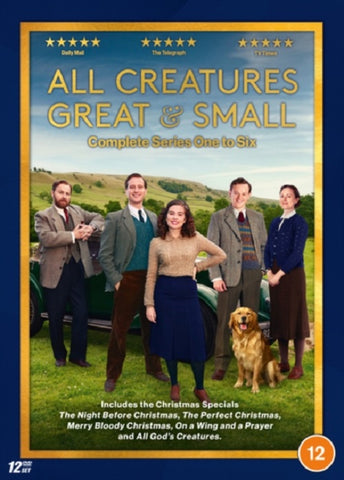 All Creatures Great and Small Series 1 2 3 4 5 6 2020 2025 & New DVD Presale
