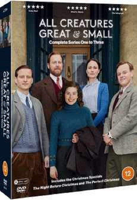 All Creatures Great and Small Series 1 2 3 + Christmas Specials New Region 4 DVD