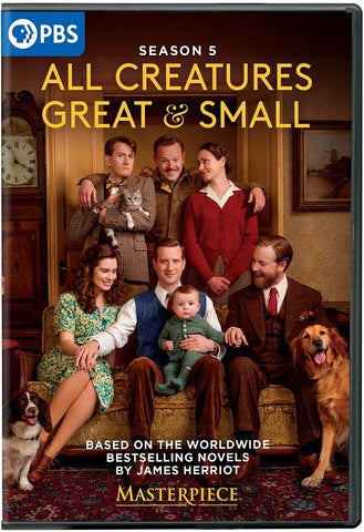 All Creatures Great & Small Season 5 Series Five Fifth Masterpiece And New DVD