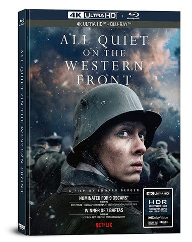 All Quiet on the Western Front Collectors Limited Edition 4K Mastering Blu-ray