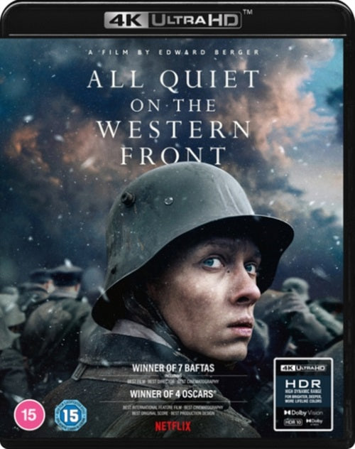 All Quiet On The Western Front New 4K Ultra HD Region B Blu-ray Presale
