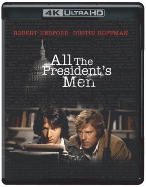 All the Presidents Men (Dustin Hoffman) 4K Ultra HD Region B Blu-ray Presale