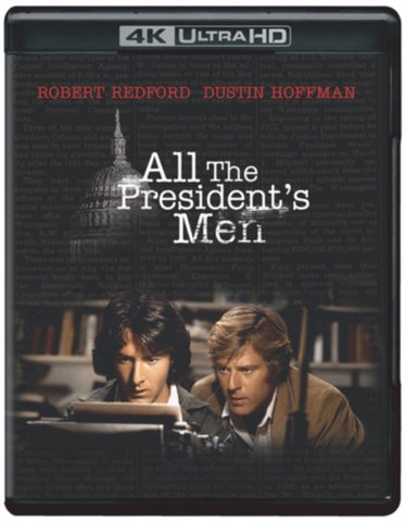 All the Presidents Men (Dustin Hoffman) 4K Ultra HD Region B Blu-ray Presale