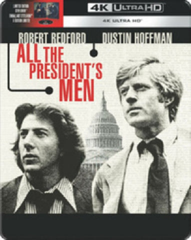All the Presidents Men New 4K Ultra HD Blu-ray + Digital Presale
