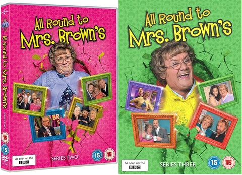 All Round to Mrs Brown's Season 2 and 3 Series 2 + 3 Browns New Region 4 DVD