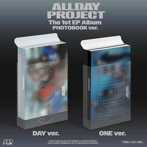 Allday Project Photobook Version Random Cover CD + Sticker + Photo Book Presale