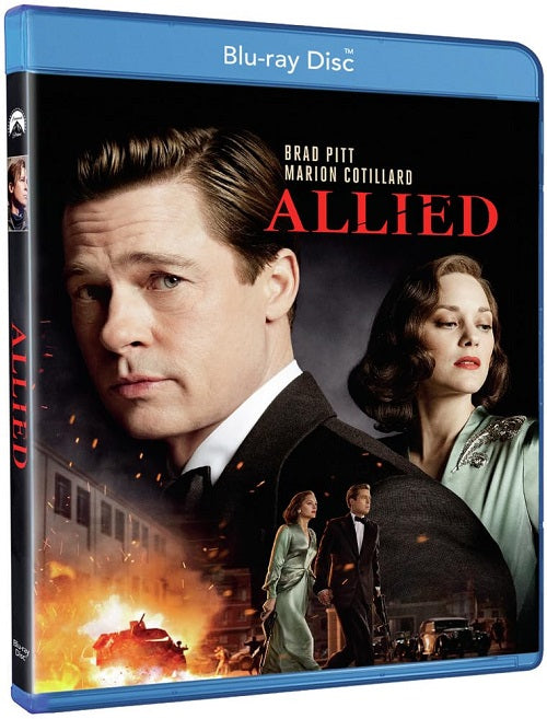 Allied (Brad Pitt Marion Cotillard Jared Harris Lizzy Caplan) New Blu-ray