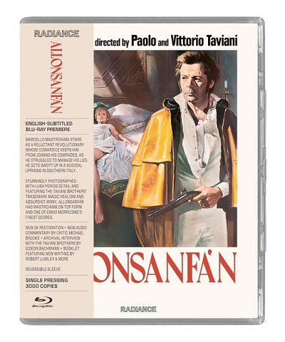 Allonsanfan (Marcello Mastroianni Mimsy Farmer) Limited Edition New Blu-ray