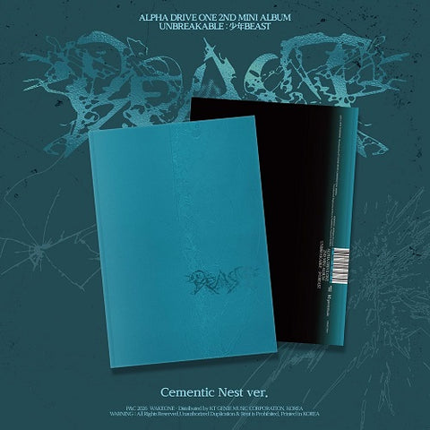 ALPHA DRIVE ONE Unbreakable Beast Cementic Nest Ver New CD Presale