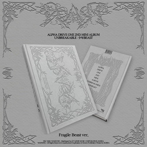 ALPHA DRIVE ONE Unbreakable Beast Fragile Beast Ver New CD Presale