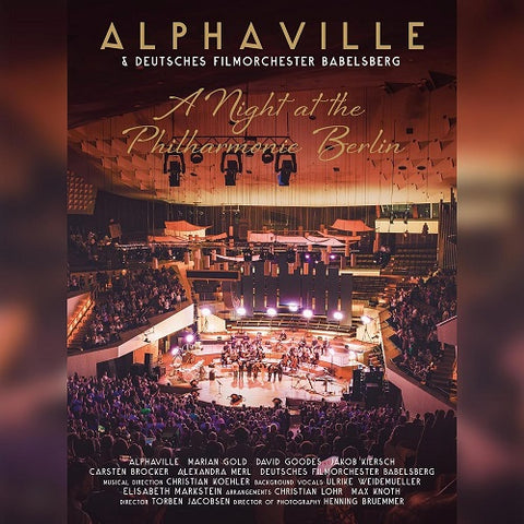 ALPHAVILLE GERMAN FILM ORCHESTRA BABELSBERG Night At The Philharmonie Berlin CD