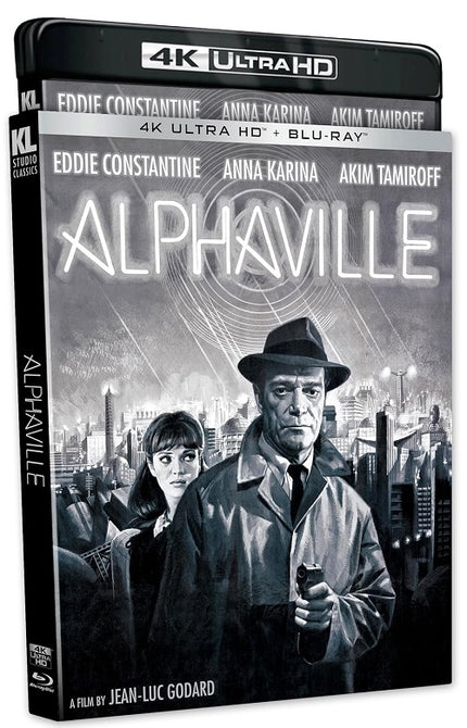 Alphaville (Eddie Constantine Anna Karina) New 4K Ultra HD Blu-ray