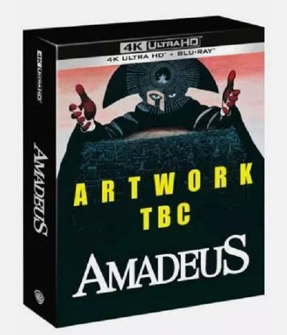 Amadeus Collectors Edition All Region New 4K Ultra HD Blu-ray + Steelbook