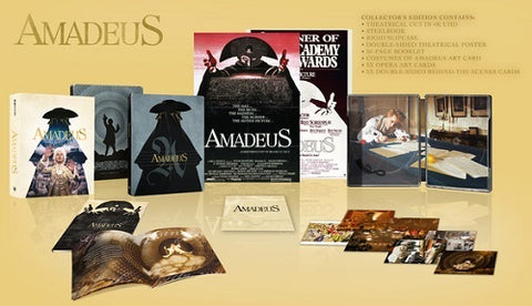 Amadeus (F. Murray Abraham) Collectors Edition Region B Blu-ray + 4K Steelbook