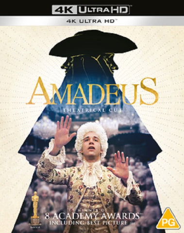 Amadeus New 4K Ultra HD Region B Blu-ray