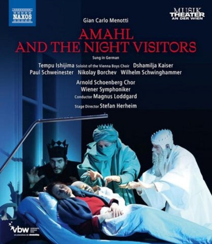 Amahl and the Night Visitors Loddgard (Wiener Symphoniker) New Region B Blu-ray