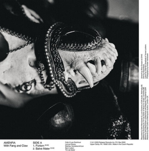Amenra With Fang and Claw & New CD Presale