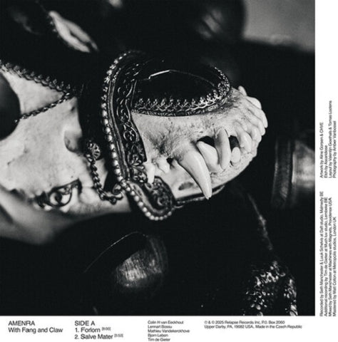 Amenra With Fang and Claw & New CD Presale