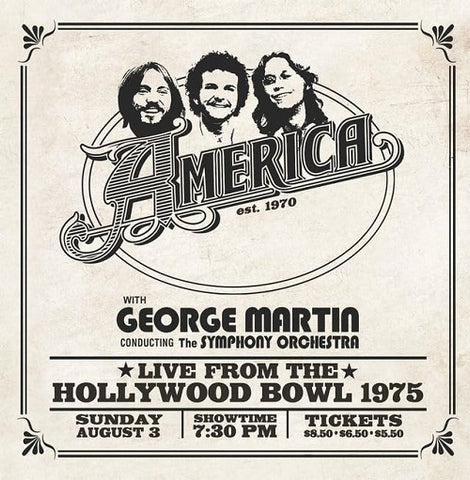 America Live At The Hollywood Bowl 1975 New CD