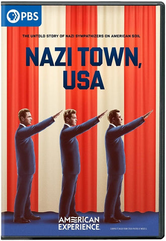 American Experience Nazi Town USA (Arnie Bernstein Father Coughlin) New DVD