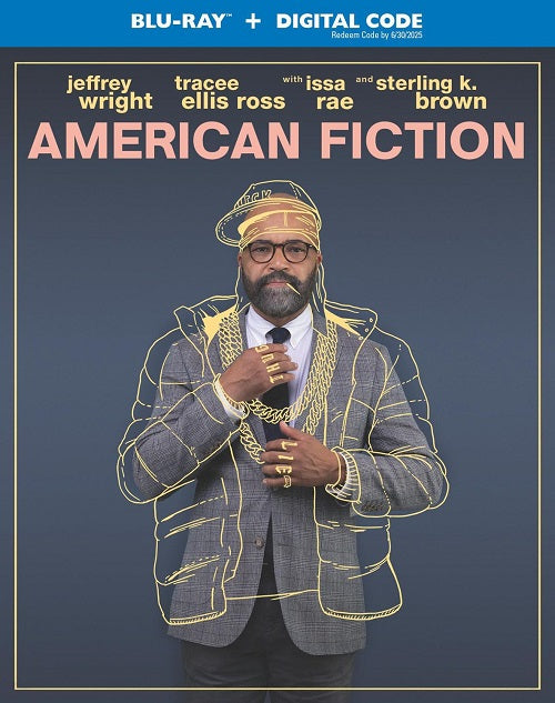 American Fiction (Jeffrey Wright Tracee Ellis Ross John Ortiz) New Blu-ray