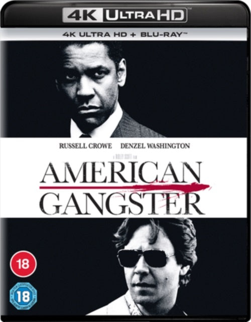 American Gangster (Denzel Washington) New 4K Ultra HD Region B Blu-ray Presale