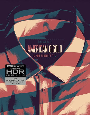 American Gigolo (Richard Gere) Limited Edition New 4K Ultra HD Blu-ray + Poster