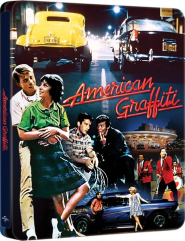 American Graffiti Limited Edition New 4K Ultra HD Region B Blu-ray + Steelbook