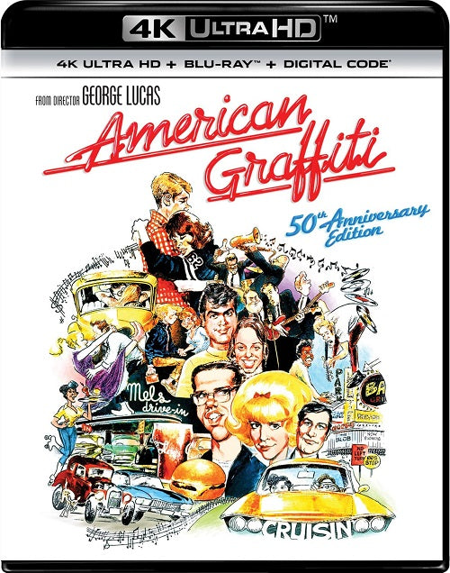 American Graffiti (Richard Dreyfuss Ron Howard) New 4K Mastering Blu-ray