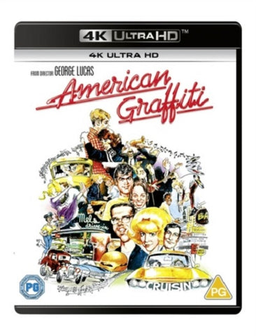 American Graffiti (Richard Dreyfuss) New 4K Ultra HD Region B Blu-ray Presale
