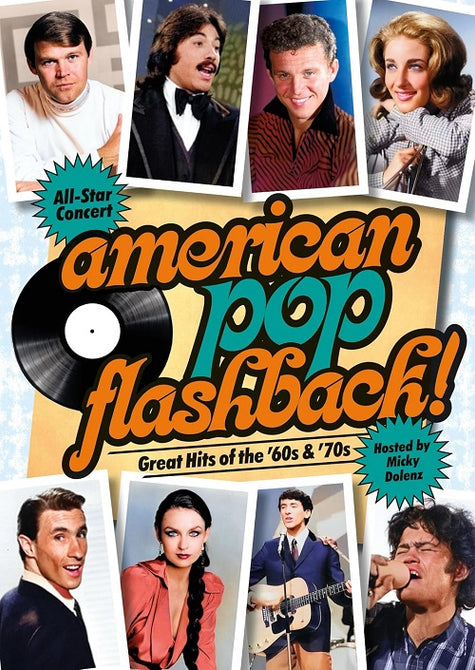 American Pop Flashback Great Hits of the 60s & 70s (Mickey Dolenz) And New DVD