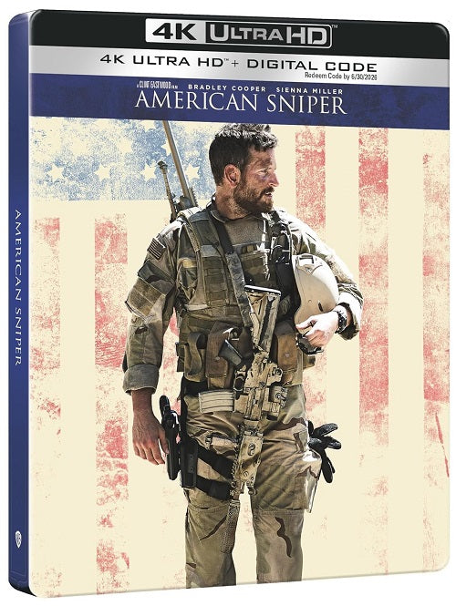 American Sniper (Bradley Cooper) 4K Ultra HD Blu-ray + Digital + Steelbook