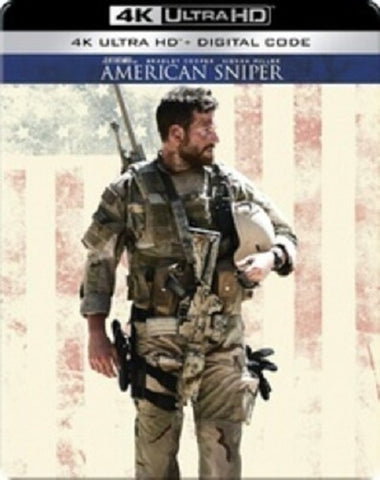 American Sniper (Bradley Cooper Sienna Miller) 4K Ultra HD Blu-ray + Digital