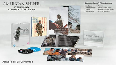 American Sniper Ultimate Collectors Edition New 4K Ultra HD Region B Blu-ray